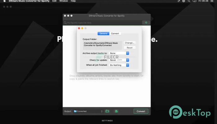 Descargar DRmare Music Converter for Spotify 2.6.4 Gratis para Mac