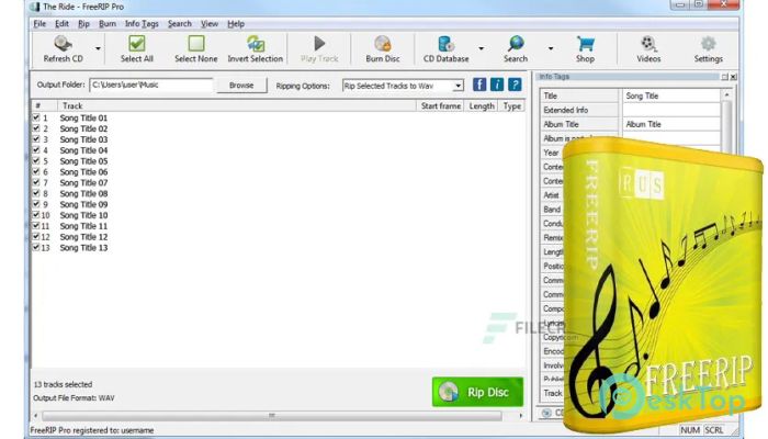  تحميل برنامج FreeRIP MP3 Converter Pro 5.7.1.5 برابط مباشر