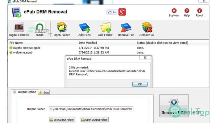  تحميل برنامج ePub DRM Removal 4.23.10816.399 برابط مباشر