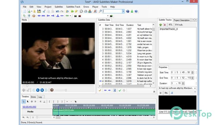  تحميل برنامج AHD Subtitles Maker Professional 5.23.10 برابط مباشر