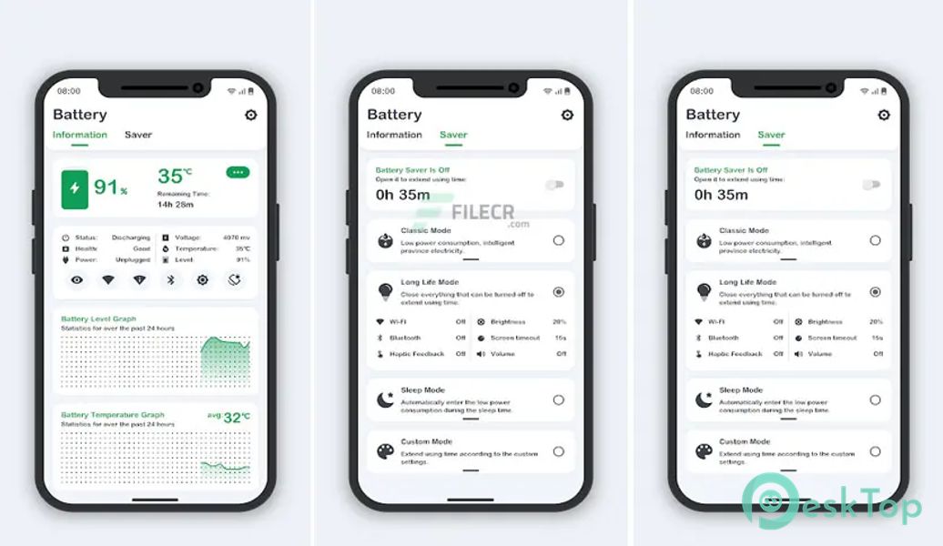 Battery manager and monitor 11.0.7 APK MOD フル無料ダウンロード