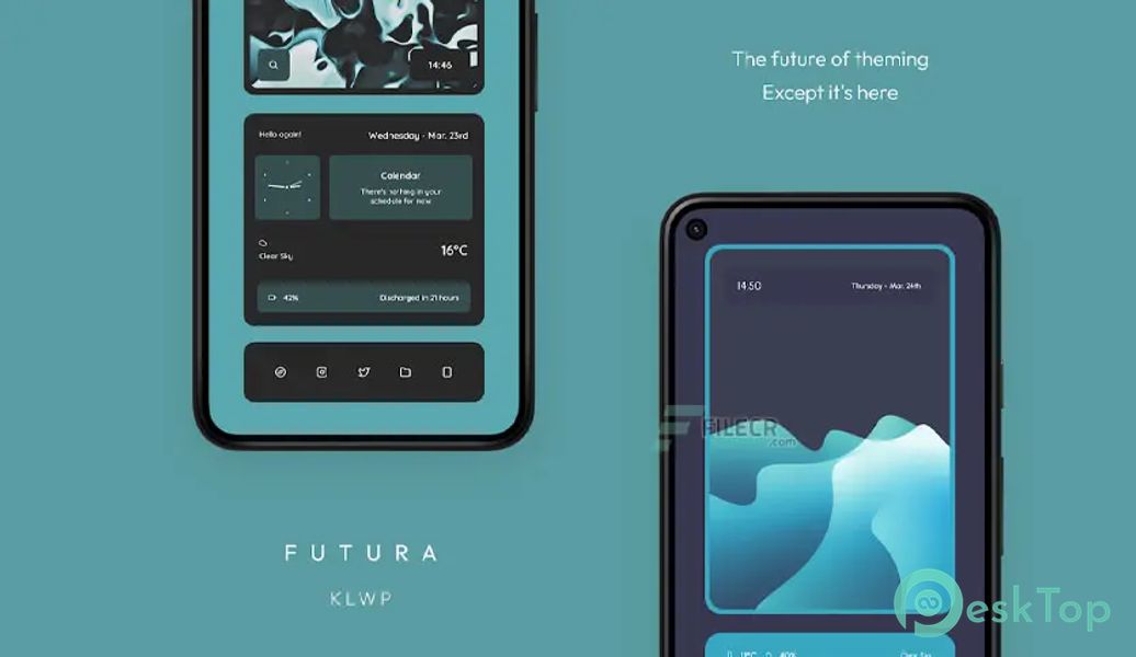 Futura KLWP 5.5 APK MOD Descarga gratuita completa