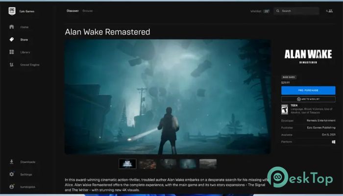تحميل برنامج Epic Games Store 19.0.0 برابط مباشر
