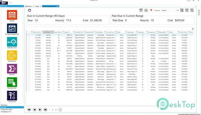 CyberMetrics GAGEtrak 8.7.2 Tam Sürüm Aktif Edilmiş Ücretsiz İndir