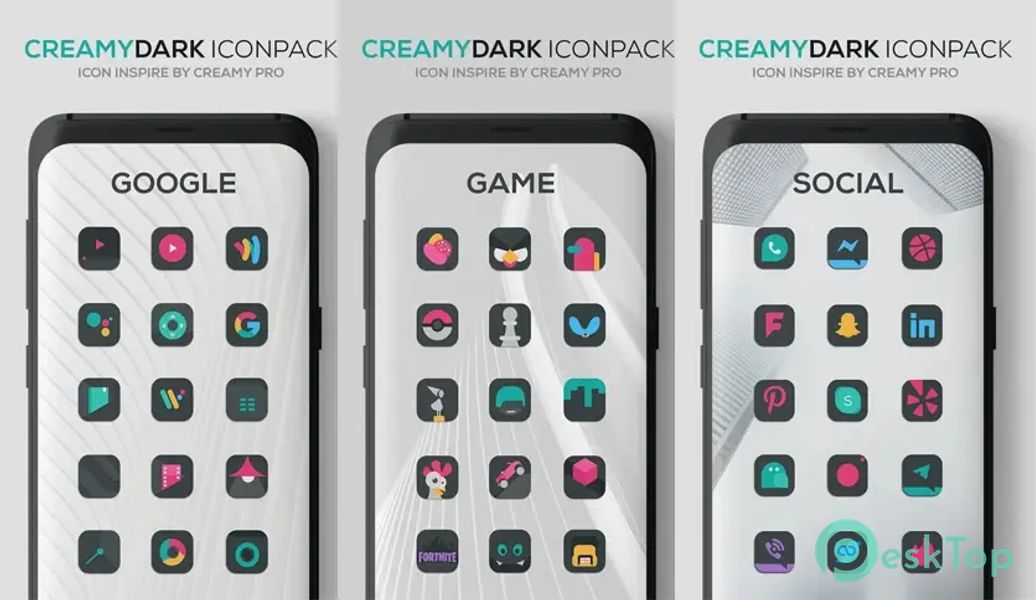 Creamy Dark 3.5 APK MOD Tam Ücretsiz İndir