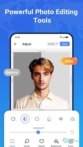 Télécharger Passport Photo: ID Photo Maker 1.2.3 APK MOD Gratuitement et Complet