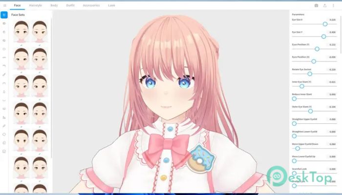 VRoid Studio 2.3.1 Tam Sürüm Aktif Edilmiş Ücretsiz İndir