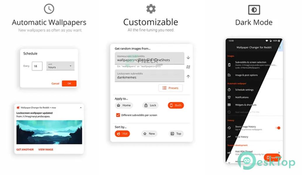 Wallpaper Changer for Reddit – Auto Wallpapers