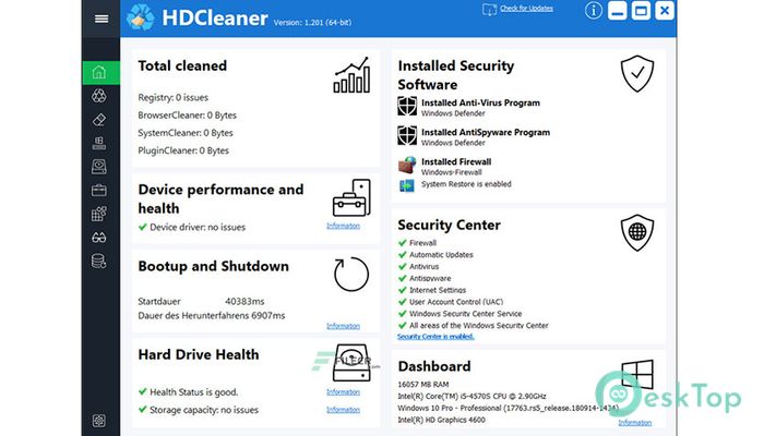 Download HDCleaner 2.058 Free Full Activated