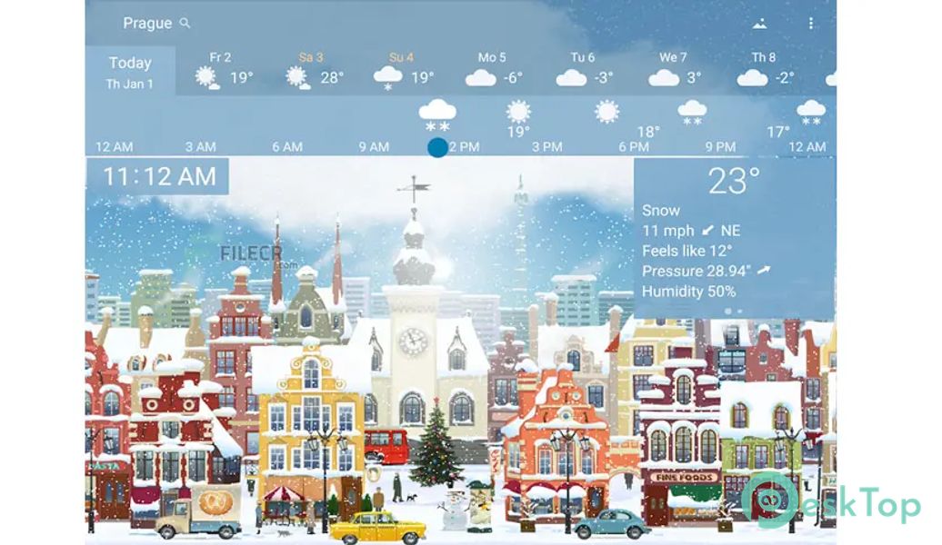 YoWindow Weather 2.49.12 APK MOD Полная бесплатная загрузка