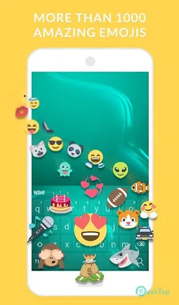 Wave Animated Keyboard Emoji 1.76.2 APK MOD मुफ्त पूर्ण डाउनलोड