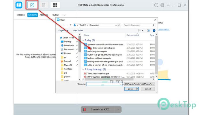 PDFMate eBook Converter Professional 1.1.1 Tam Sürüm Aktif Edilmiş Ücretsiz İndir