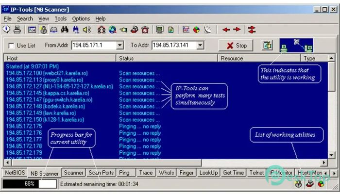 Advanced Network IP-Tools 3.00 Tam Sürüm Aktif Edilmiş Ücretsiz İndir