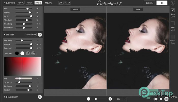 Download Imagenomic Portraiture 3.5.7 for Photoshop / Lightroom Free Full Activated