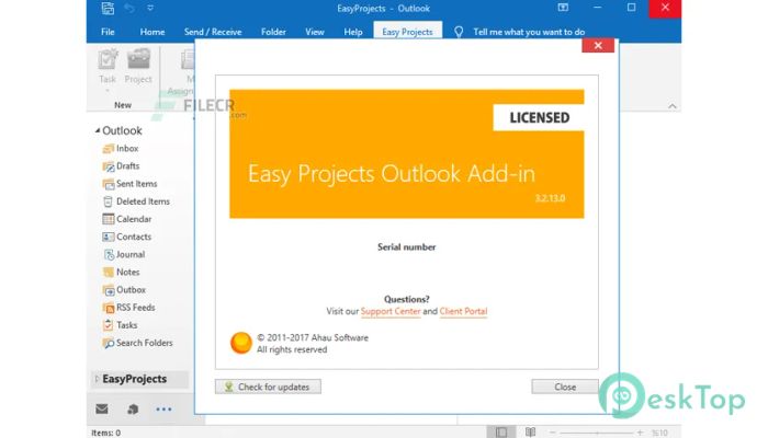  تحميل برنامج Easy Projects Outlook Add-In for Desktop  3.7.3.0 برابط مباشر