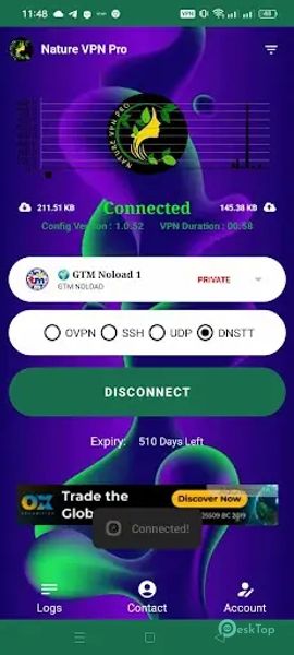 Nature VPN Pro 12 APK MOD Tam Ücretsiz İndir