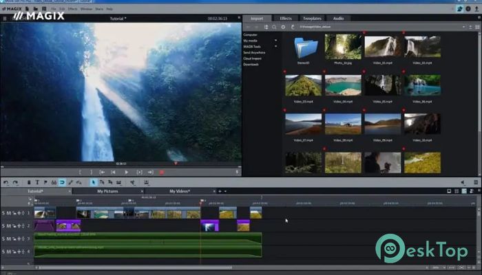 Скачать MAGIX Video Deluxe 2026 Premium 25.0.1.246 полная версия активирована бесплатно