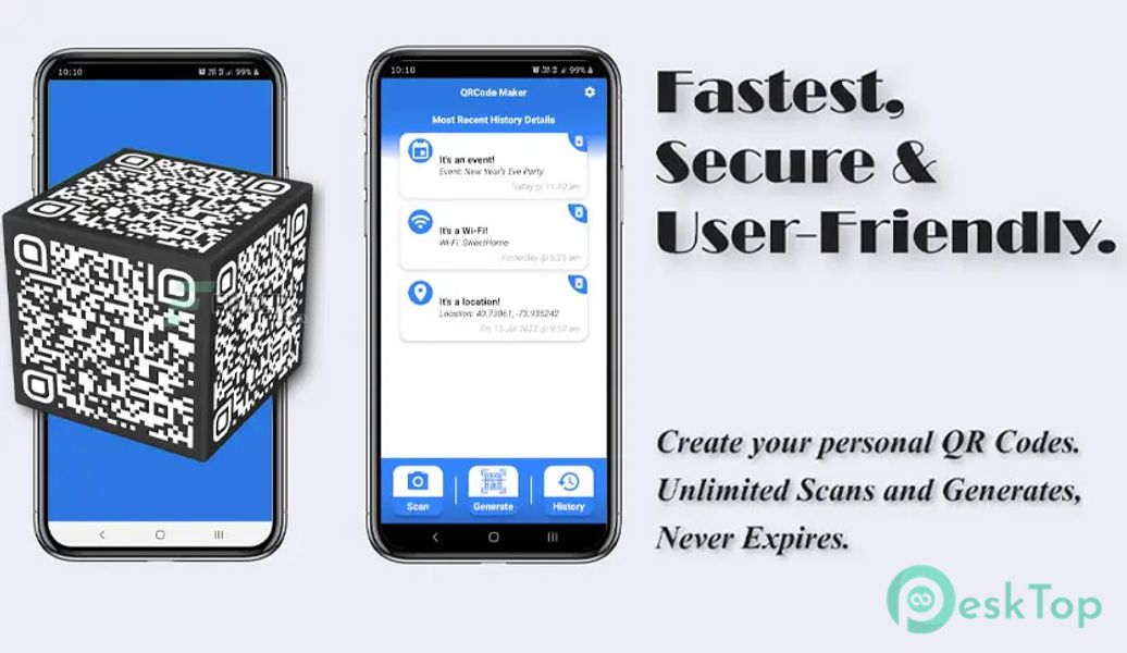QR Code Generator v1.0.4 APK MOD Tam Ücretsiz İndir