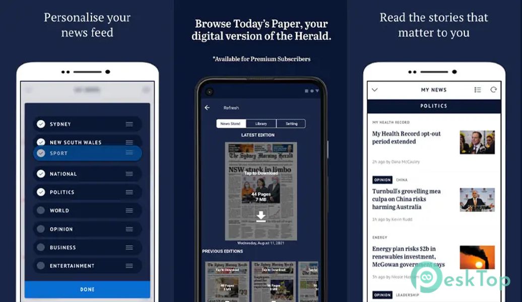 The Sydney Morning Herald v3.7.4 APK MOD Полная бесплатная загрузка