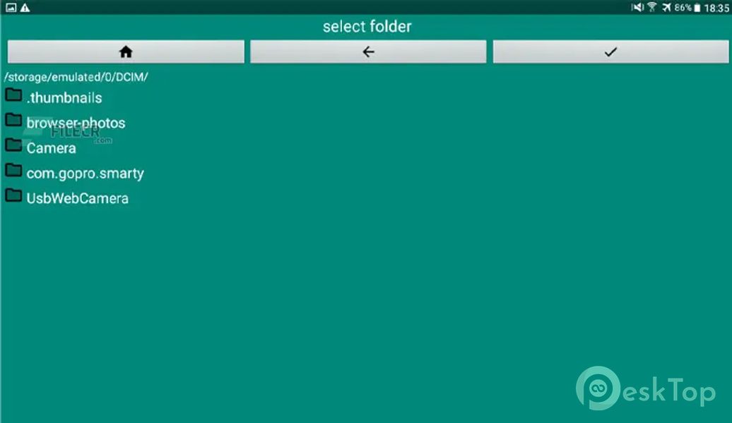Folder Server - WiFi file access