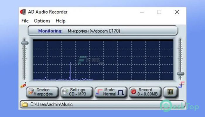 Adrosoft AD Audio Recorder 2.6.0 Tam Sürüm Aktif Edilmiş Ücretsiz İndir