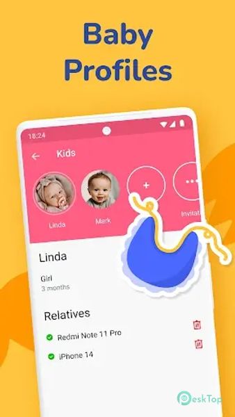 Baby - Breastfeeding Tracker 6.5.1 APK MOD Полная бесплатная загрузка