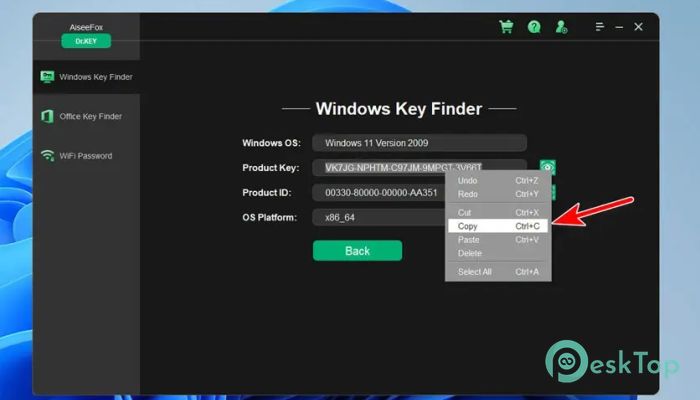 Descargar AiseeFox Dr.KEY 1.0 Completo Activado Gratis