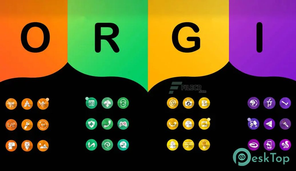 Orgi – Icon Pack v5.5 APK MOD Unlocked (Full) Free Download
