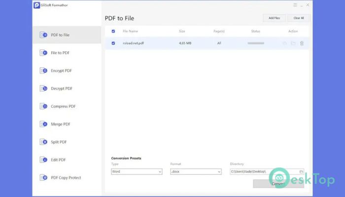  تحميل برنامج GiliSoft Formathor 6.3 برابط مباشر