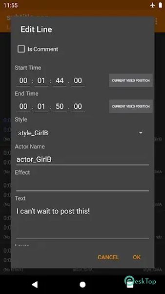 Buftaku Subtitle Editor 3.2.0 APK MOD 完整免费下载