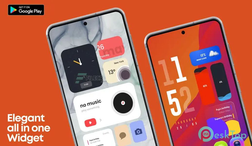 MIUI Widgets for KWGT v3.0.1 APK MOD تحميل مجاني كامل