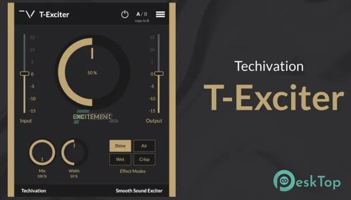 Techivation T-Exciter v1.2.0 完全アクティベート版を無料でダウンロード