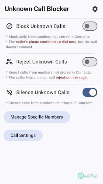 Unknown Call Blocker 1.0.3 APK MOD Unlocked (Full) Free Download