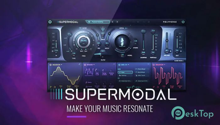 Polyverse Music Supermodal v1.0.0 完全アクティベート版を無料でダウンロード