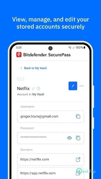 Bitdefender SecurePass 1.1.1 APK MOD Unlocked (Full) Free Download