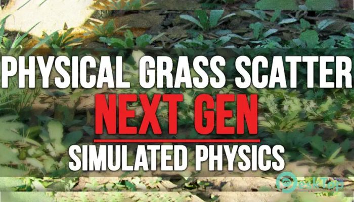 Descargar Blender Market - Physical Grass Scatter  1.1.1 Completo Activado Gratis