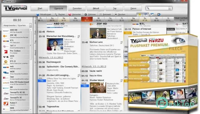 TVgenial Plus Premium 5.7.1.313 完全アクティベート版を無料でダウンロード