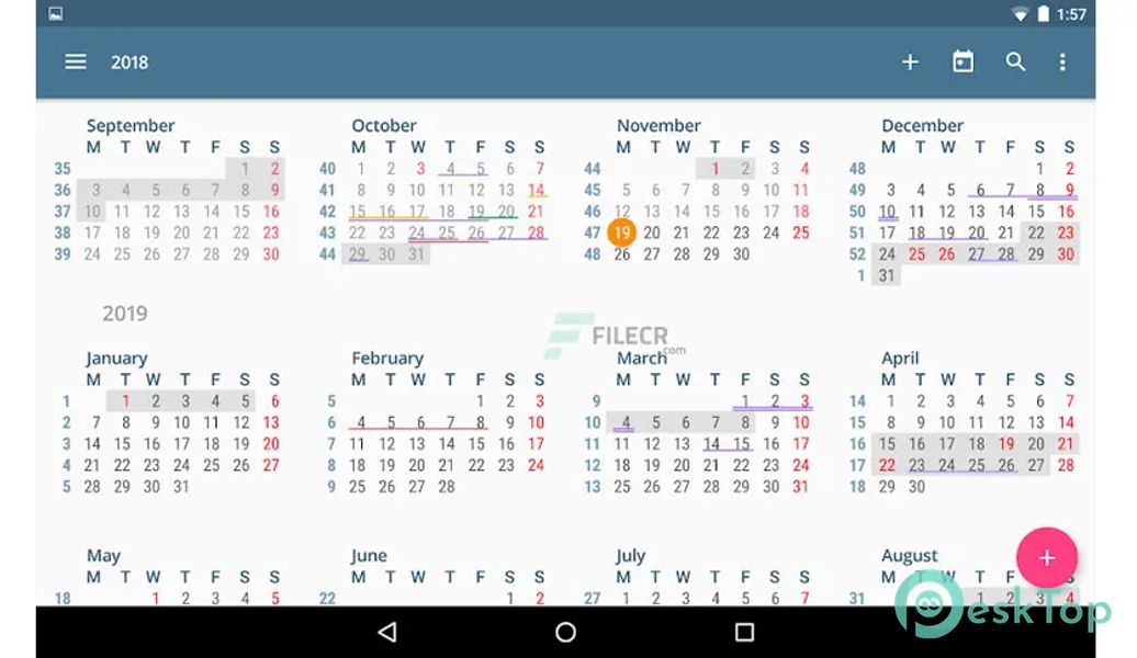aCalendar+ Calendar & Tasks 2.9.3 APK MOD Полная бесплатная загрузка