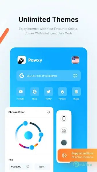 Pawxy - Fast VPN & Web Browser