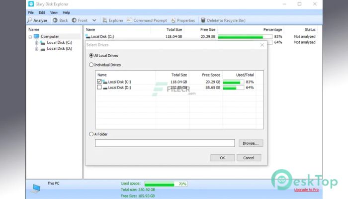 تحميل برنامج Glary Disk Explorer  6.0.1.4 برابط مباشر