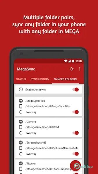 Autosync for MEGA - MegaSync 7.2.0 APK MOD 完整免费下载