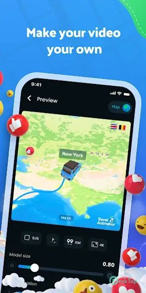 TravelAnimator・Journey Route 3.2.8 APK MOD Полная бесплатная загрузка