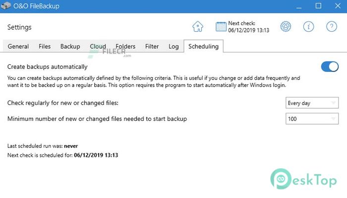 Download O&O FileBackup 2.1.1375 Free Full Activated