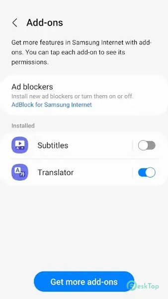 Samsung Internet Browser 26.0.8.1 APK MOD Полная бесплатная загрузка