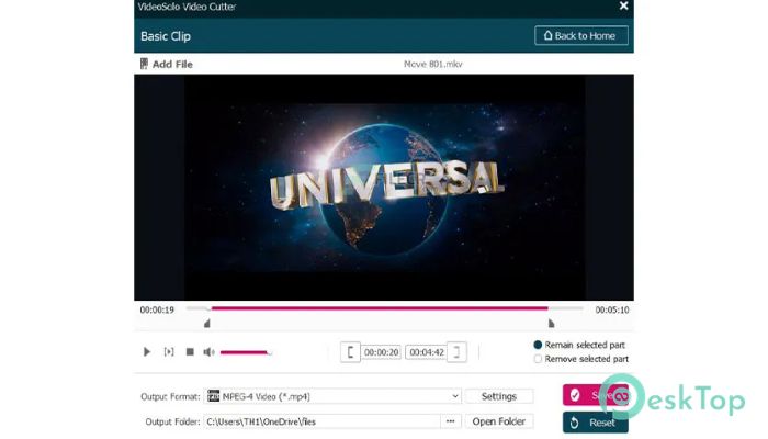 VideoSolo Video Cutter  1.0.8 完全アクティベート版を無料でダウンロード