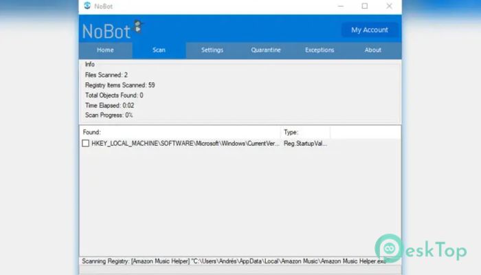 NoBot Premium 1.0.7.5 Tam Sürüm Aktif Edilmiş Ücretsiz İndir