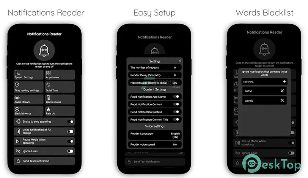 Notification Reader – Voice Notifications