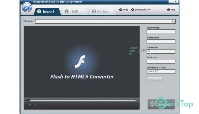 Скачать ThunderSoft Flash to HTML5 Converter 5.2.0 полная версия активирована бесплатно