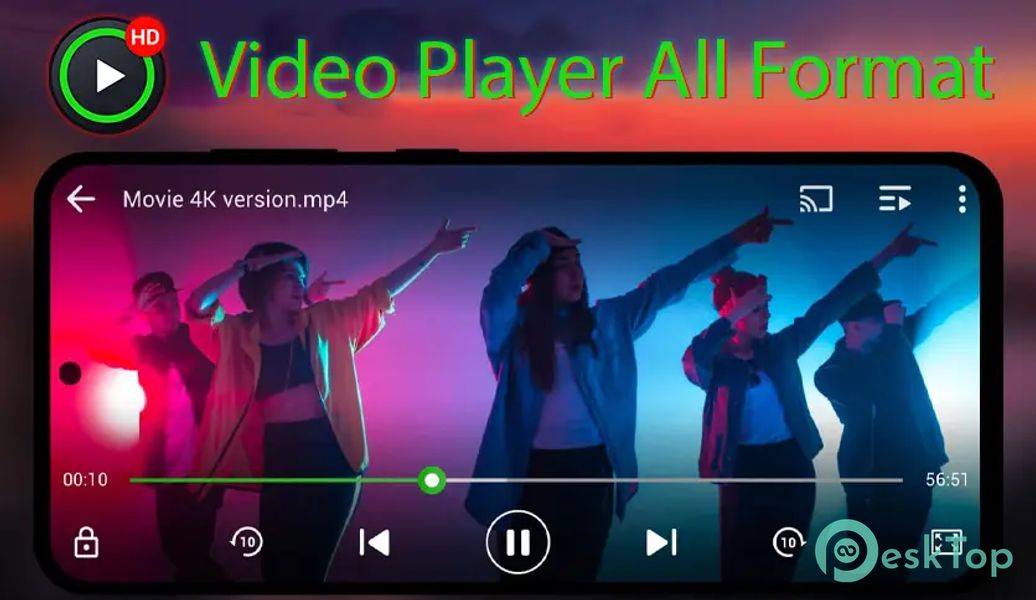 Video Player All Format 2.4.4.1 APK MOD تحميل مجاني كامل