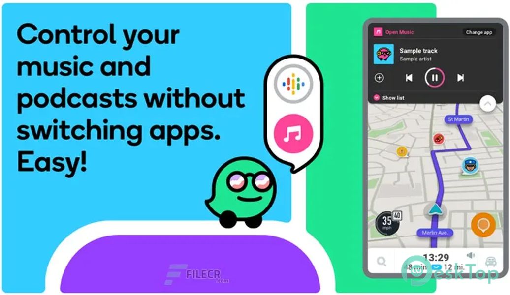 Waze Navigation & Live Traffic 6.3.5.0 APK MOD Полная бесплатная загрузка